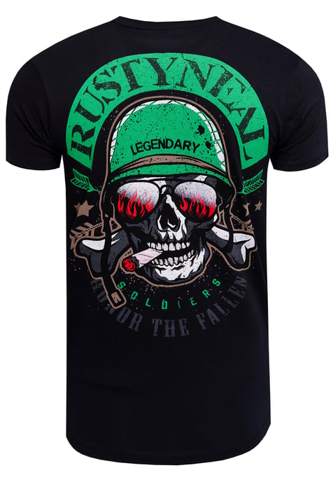 Ronde hals biker T-shirt - Image 2