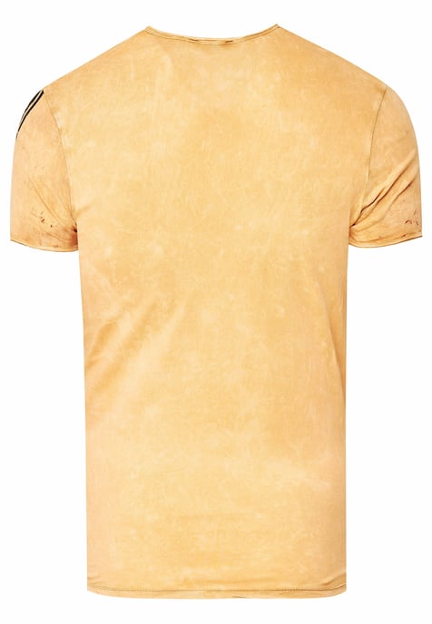 gewassen T-shirt met adelaarprint - Image 2
