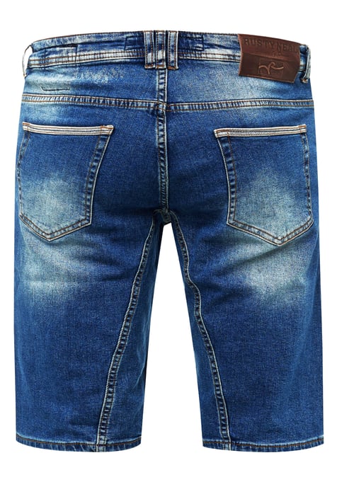 Slim Fit Jeans Shorts "YAMETO" Blauw Gebruikt - Image 2