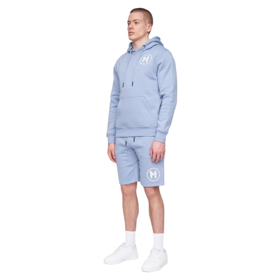 Henleys Heren Metafone Hoodie (Staalblauw) - Image 3