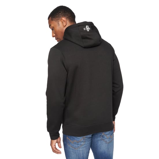 Henleys Heren Myer Hoodie (Zwart) - Image 2