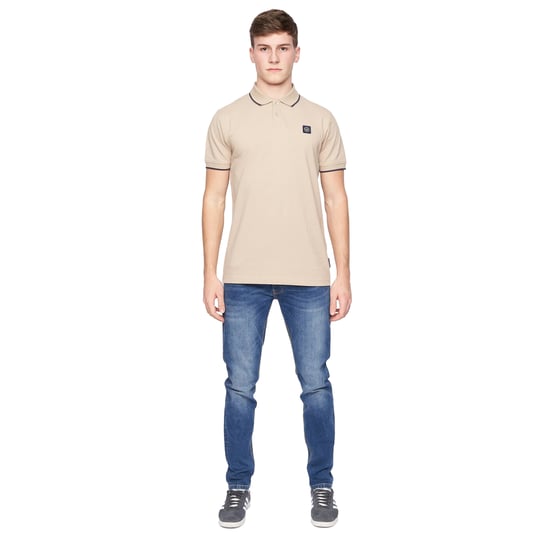 Duck and Cover Heren Wilkins Poloshirt (Steen) - Image 3