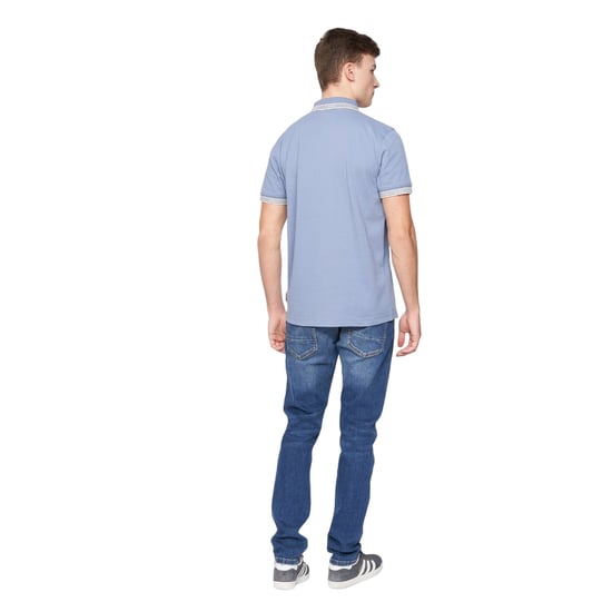 Duck and Cover Heren Keyaan Poloshirt (Blauw) - Image 2