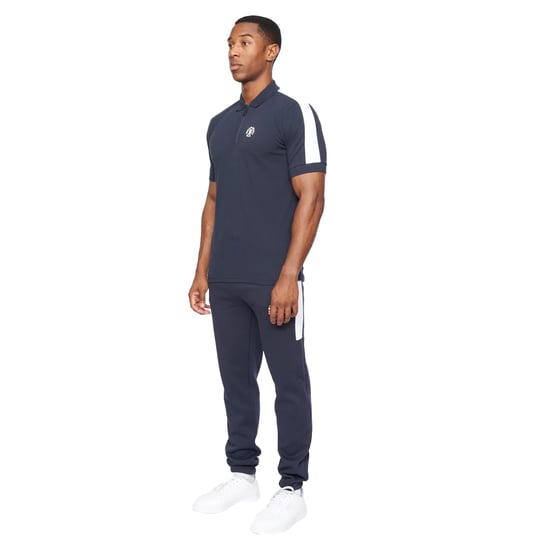 Henleys Mens Calyer Polo Shirt (Navy) - Image 3