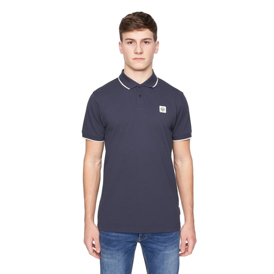 Duck and Cover Heren Wilkins Poloshirt (Marine) - Image 1