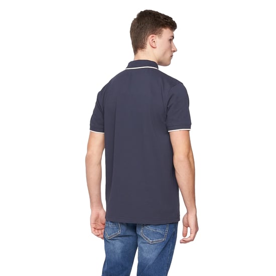 Duck and Cover Heren Wilkins Poloshirt (Marine) - Image 2