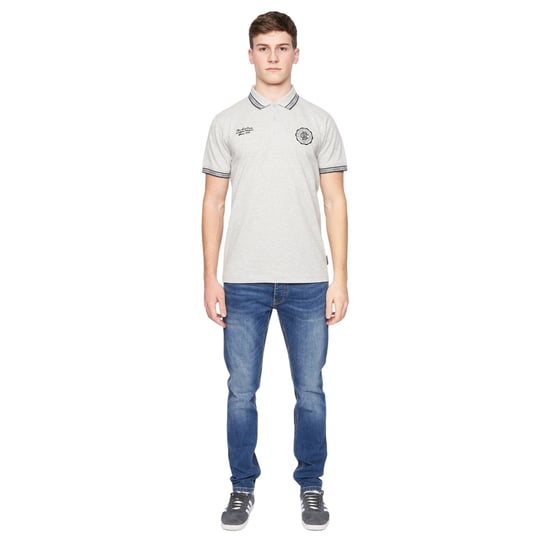 Duck and Cover Heren Keyaan Poloshirt (Grijze Mergel) - Image 3