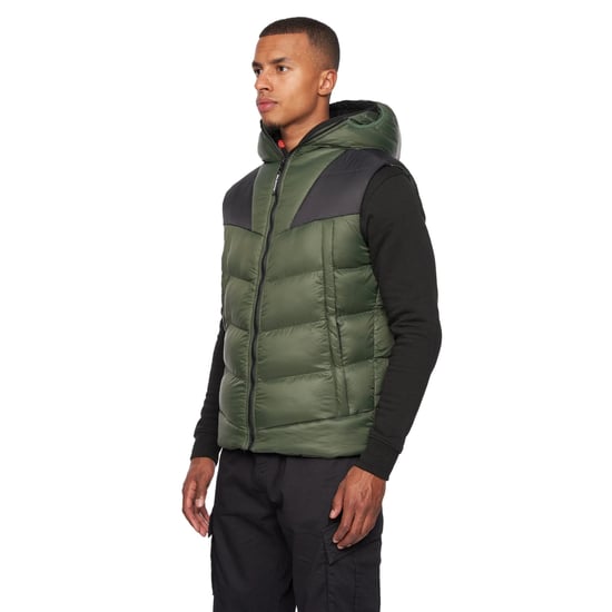 Duck and Cover Heren Raymax Gilet (Donkere Olijf) - Image 3