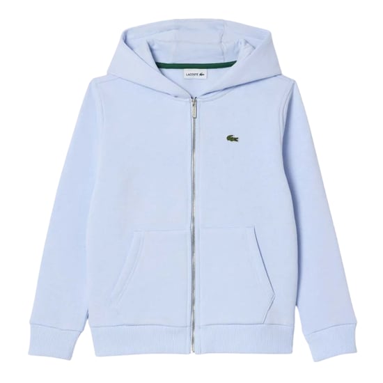 Lacoste Childrens/Kids Kangaroo Pocket Full Zip Hoodie (Blue) - Image 1