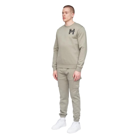 Henleys Heren Moorehen Sweatshirt met ronde hals (Stofblauw) - Image 3