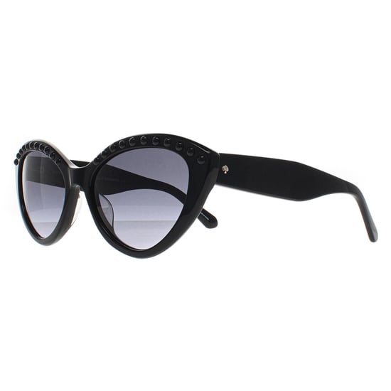 Kate Spade Cat Eye Womens Black Dark Gray Gradient Juni/G/S Pearl - Image 2