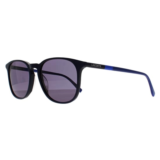 Lacoste Round Unisex Blue Grey L813S - Image 2