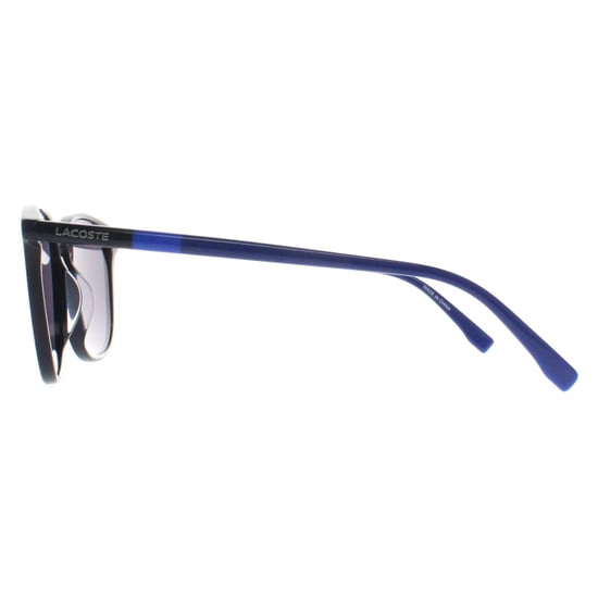 Lacoste Round Unisex Blue Grey L813S - Image 3