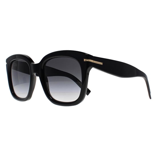 Hugo Boss Square Womens Shiny Black Grey Gradient with Light Mirror BOSS 1731/S - Image 2