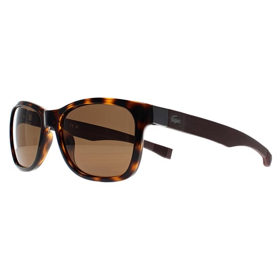 Lacoste Square Unisex Havana Brown Polarized L662SP - Image 2