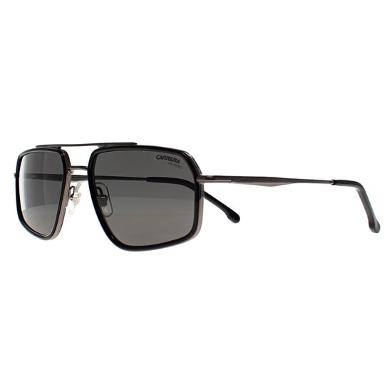 Carrera Aviator Heren Donker Ruthenium Zwart Grijs Gepolariseerd Carrera 338/S - Image 2