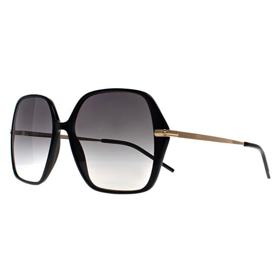 Hugo Boss Square Womens Black Gold Grey Gradient BOSS 1660/S - Image 2