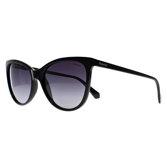 Polaroid Cat Eye Womens Black Grey Gradient Polarized PLD 4179/S - Image 2