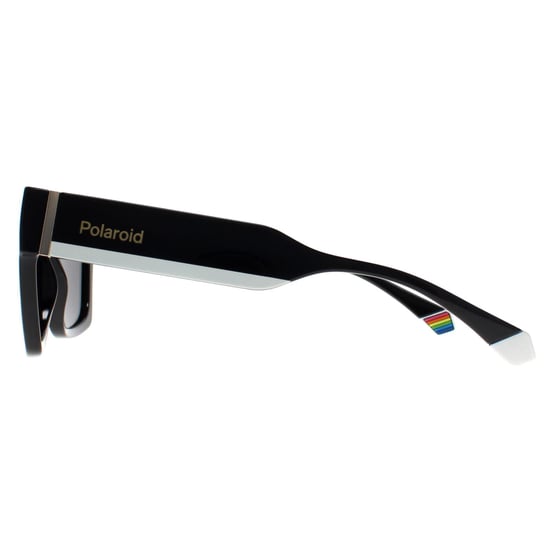 Polaroid Rectangle Unisex Black Grey Polarized PLD 6224/S/X - Image 2