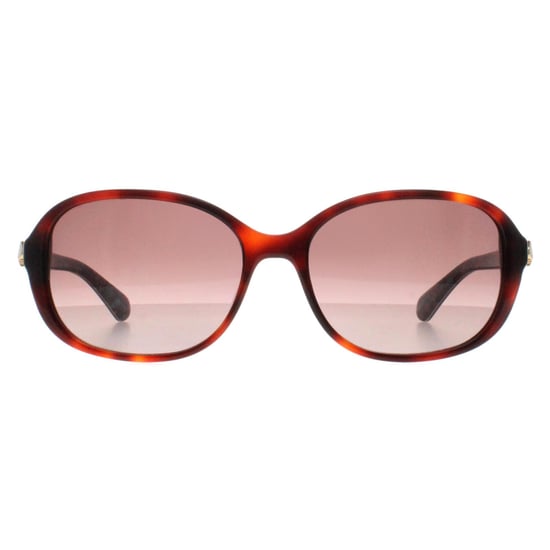 Kate Spade Butterfly Womens Shiny Dark Havana Brown Gradient Izabella/G/S - Image 1