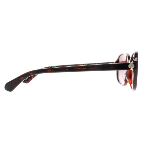 Kate Spade Butterfly Womens Shiny Dark Havana Brown Gradient Izabella/G/S - Image 4