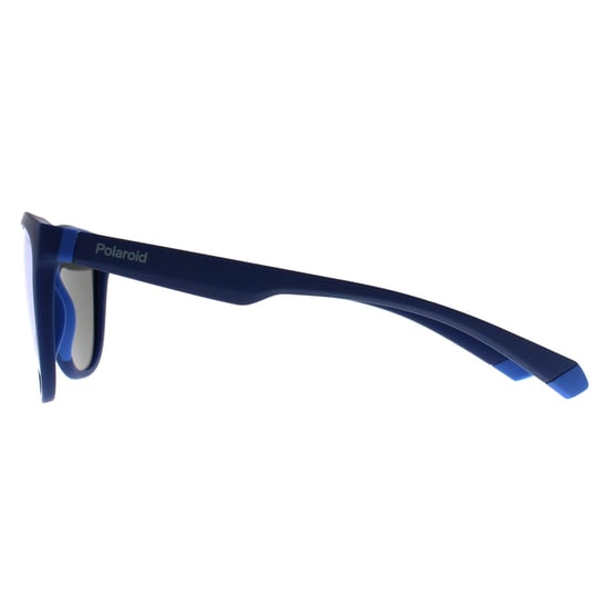 Polaroid Rectangular Mens Blue Azure Blue Mirror Polarized PLD 2133/S - Image 3