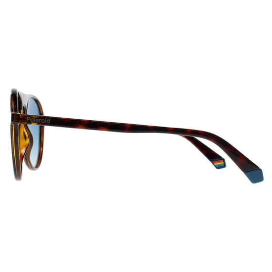 Polaroid Aviator Unisex Havana Blue Gradient Polarized PLD 6225/S - Image 3