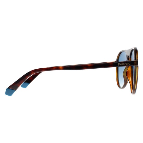 Polaroid Aviator Unisex Havana Blue Gradient Polarized PLD 6225/S - Image 4