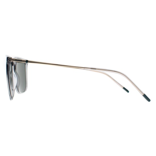Hugo by Hugo Boss Rectangle Unisex Transparent Grey Gold Green HG 1319/S - Image 3