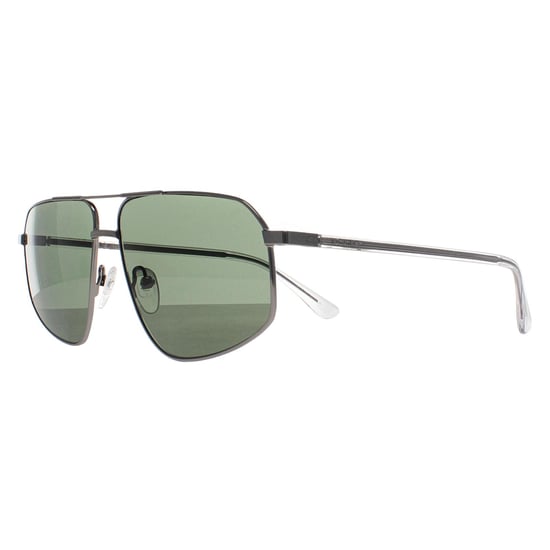 Calvin Klein Aviator Mens Matte Light Gunmetal Green CK23126S - Image 2