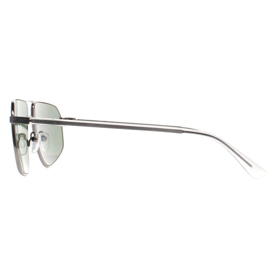 Calvin Klein Aviator Mens Matte Light Gunmetal Green CK23126S - Image 3