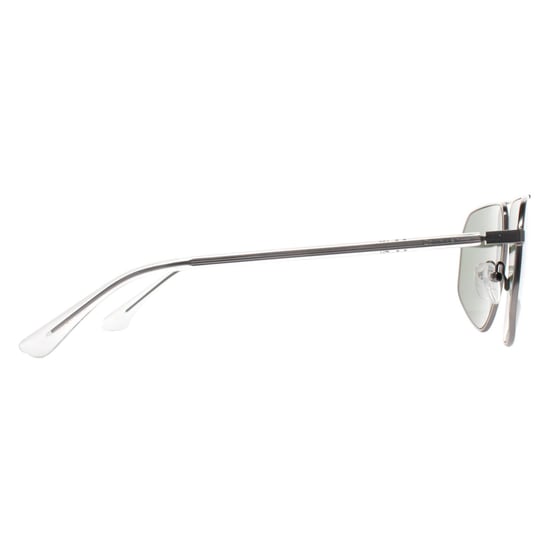Calvin Klein Aviator Mens Matte Light Gunmetal Green CK23126S - Image 4