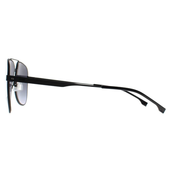 Hugo Boss Aviator Mens Matte Black Dark Grey Gradient BOSS 1641/S - Image 3