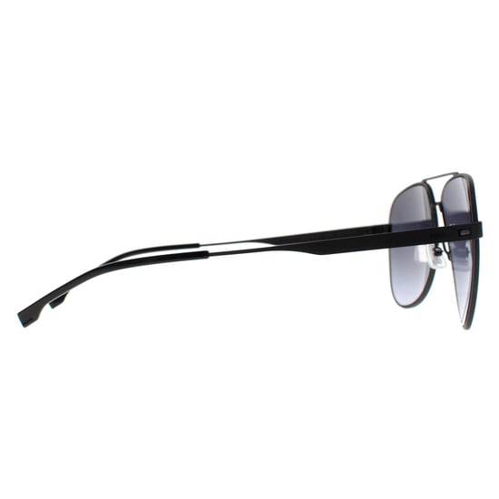Hugo Boss Aviator Mens Matte Black Dark Grey Gradient BOSS 1641/S - Image 4