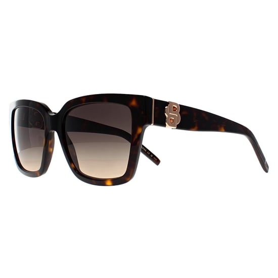 Hugo Boss Square Womens Havana Grey Brown Gradient BOSS 1744/S - Image 2