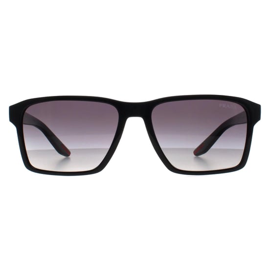 Prada Sport Rectangle Mens Black Grey Gradient PS05YS - Image 1