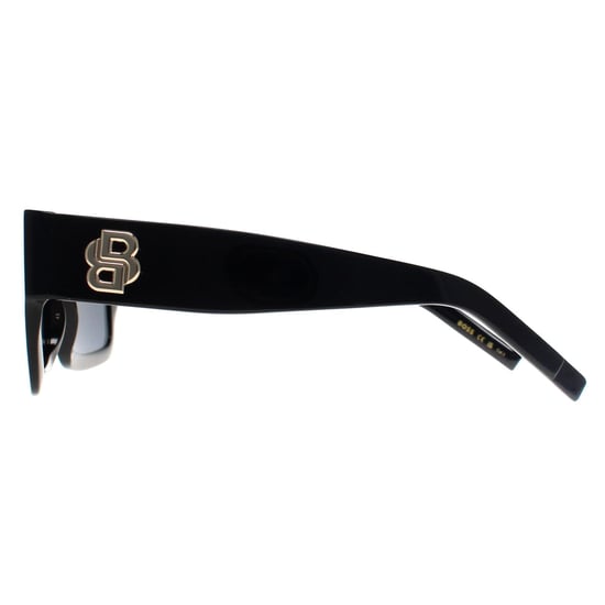 Hugo Boss Rectangle Womens Black Grey BOSS 1654/S - Image 3