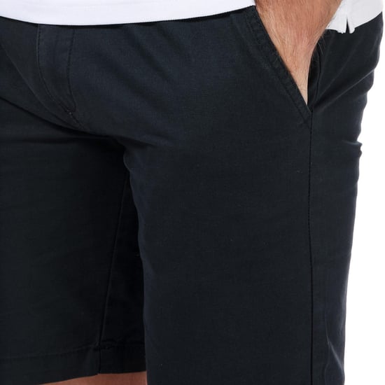 Weekend Offender Dillenger Shorts i bomullstwill för herrar (Marinblått) - Image 5