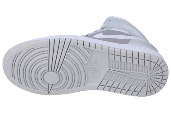 Nike Womens Air Jordan 1 Mid Trainers - Image 5