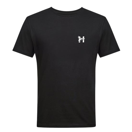 Henleys Heren Triphen T-Shirt (Pak van 3) (Wit/Zwart/Grijs) - Image 3