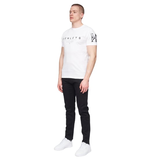 Henleys Heren Hentyme T-Shirt (Wit) - Image 3