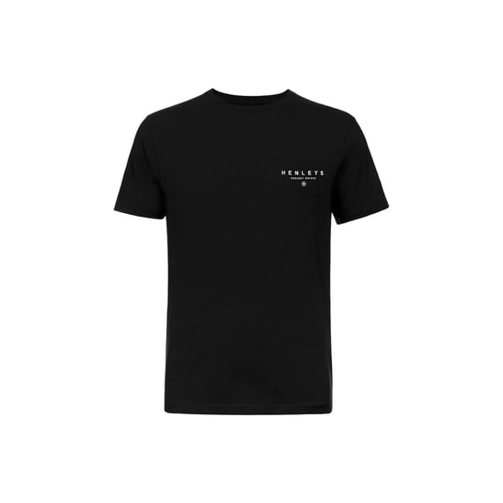 Henleys Mens Hencinq A T-Shirt (Pack of 5) (White/Black) - Image 2