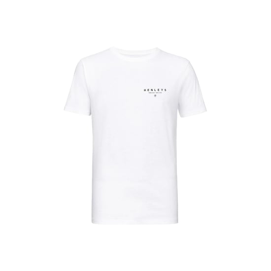 Henleys Mens Hencinq A T-Shirt (Pack of 5) (White/Black) - Image 3