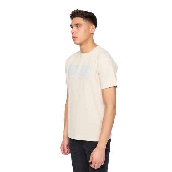 Duck and Cover Heren Chatts T-Shirt (Gebroken wit) - Image 3