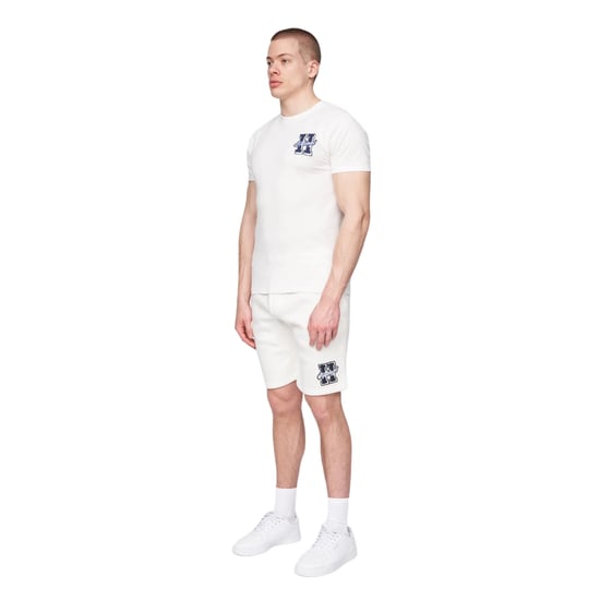 Henleys Heren Aitchen Logo T-Shirt (Gebroken wit) - Image 3