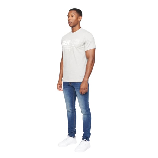 Henleys Heren Melvern T-Shirt (Grijze Mergel) - Image 3