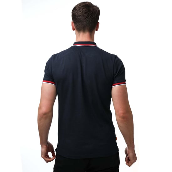 Timberland Polo met korte mouwen voor volwassenen (Marine) - Image 2