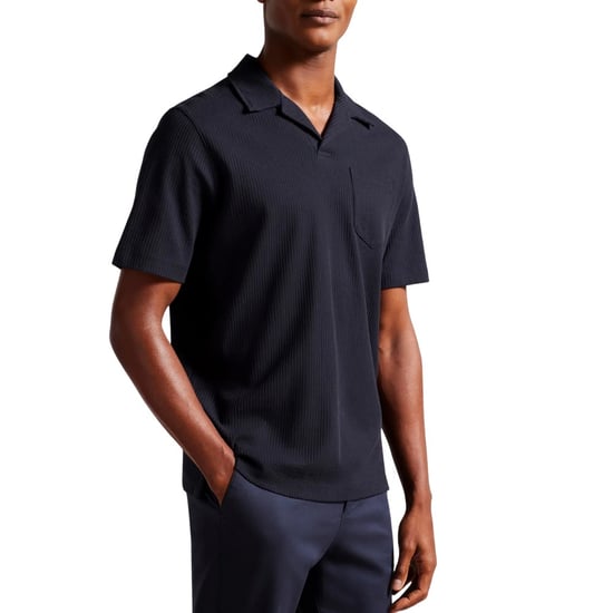 Ted Baker Heren Arkes Regular Poloshirt (Marine) - Image 4