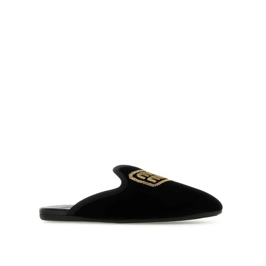 Miu Miu Logo Borduur Slip-On Muilezels - Image 2