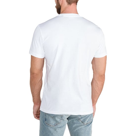 DIESEL T DIEGO BX2 Mens T-Shirt Crew Neck Short Sleeve Casual white Cotton Tee - Image 2